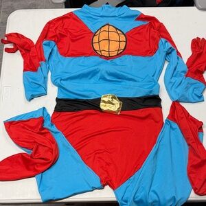 Superhero Costume - Red and Blue